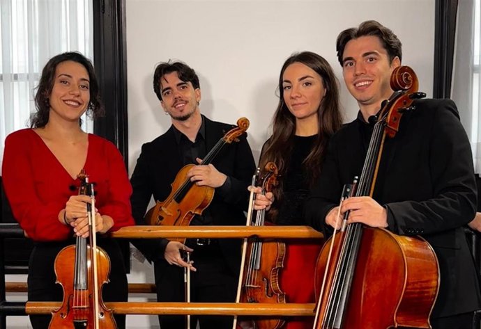 Cuarteto Bruma, una de las formaciones que actuará en la próxima semana de 'Noches en los Jardines del Real Alcázar'.