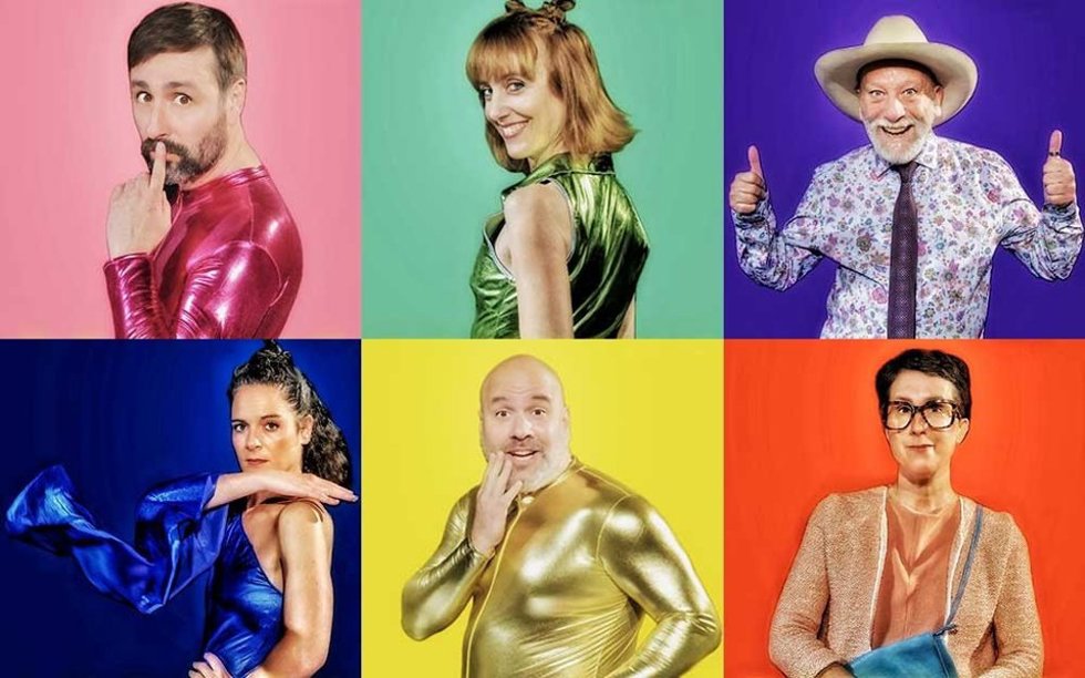 Cartel del elenco de "Confeti. El regreso"