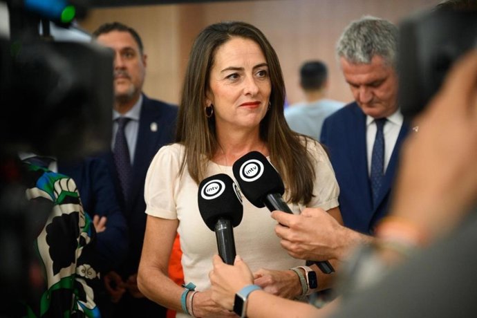 Archivo - La delegada de la Junta de Andalucía en Almería, Aránzazu Martín, en una imagen de archivo.