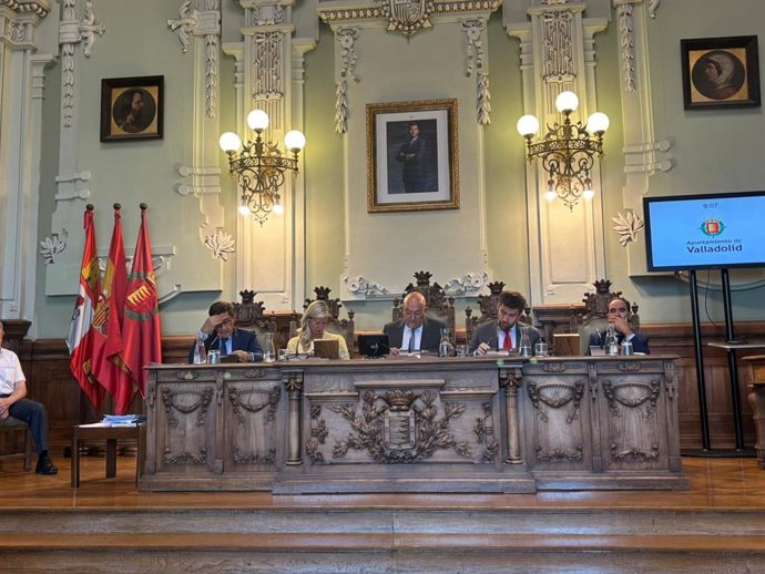 Pleno municipal de Valladolid