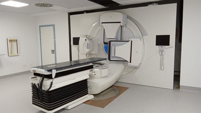 Acelerador lineal en el Hospital Universitario de Cuenca.
