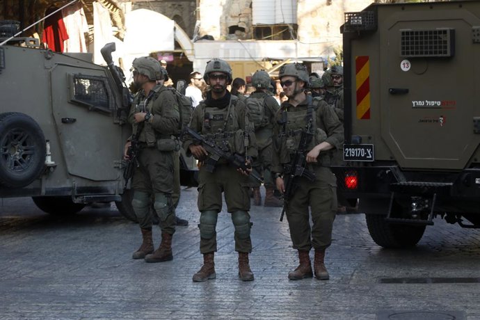 Imagen de archivo de militares israelíes.