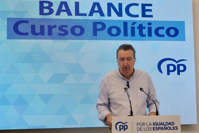 El presidente del PP de Huelva, Manuel Andrés González.