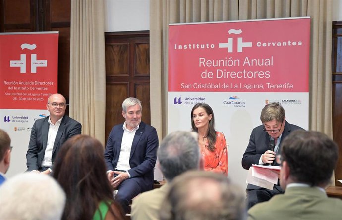 El Instituto Cervantes inaugura en Tenerife junto a la reina Letizia su Reunión Anual para abordar sus retos de futuro
