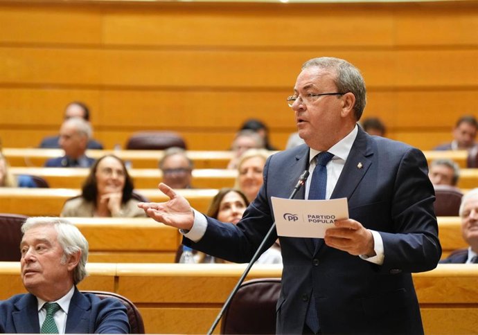 Archivo - El senador del PP José Antonio Monago.