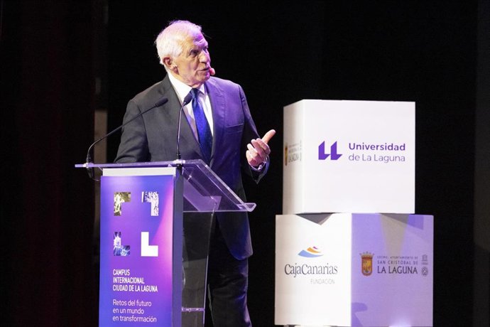 Josep Borrell inaugura en Tenerife el programa académico del Campus Internacional Ciudad de La Laguna