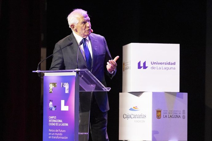 Josep Borrell inaugura en Tenerife el programa académico del Campus Internacional Ciudad de La Laguna