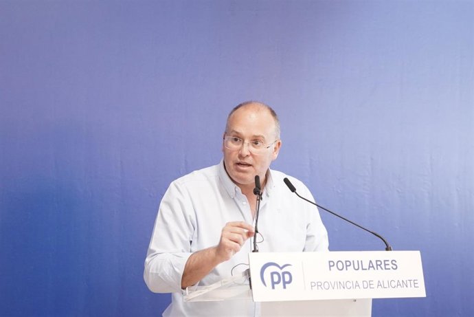 El secretario general del Partido Popular, Miguel Tellado.