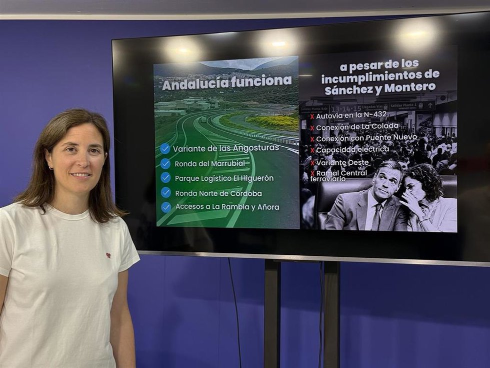 La senadora del Partido Popular por Córdoba, Cristina Casanueva.