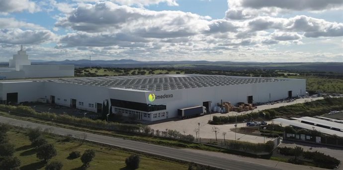 Fábrica de Imedexa, empresa adquirida por el grupo portugués Semapa.