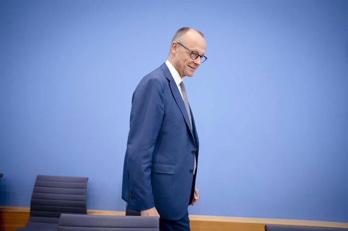 El canciller alemán, Friedrich Merz