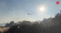 Un incendio forestal en Zarzalejo obliga a desalojar una urbanización y a cortar la M-532