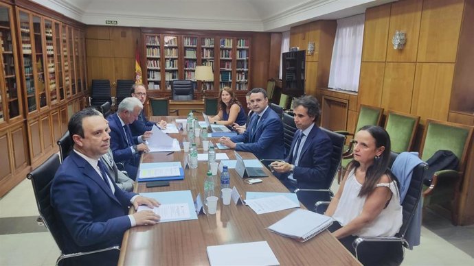 Reunión de la Comisión Mixta de Justicia.