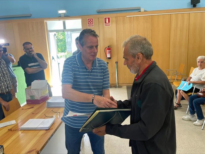 Consejero Medio Rural Concentracion Parcelaria Onis 4