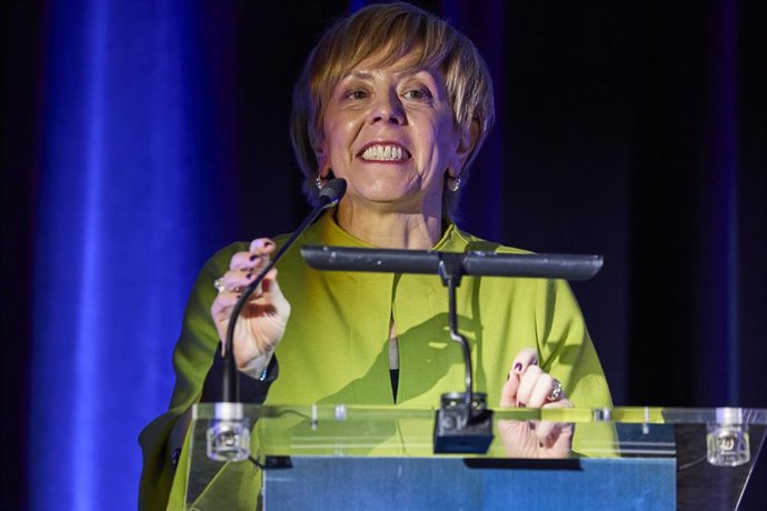 Archivo - Arquivo - A nvestigadora galega Marisol Soengas recolle un dos premios Zendal