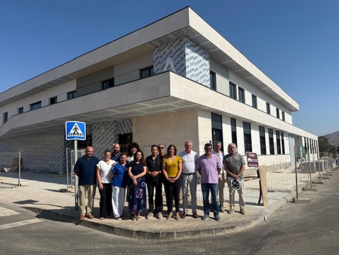 Estado actual de las obras del nuevo centro de salud de Benahadux (Almería).