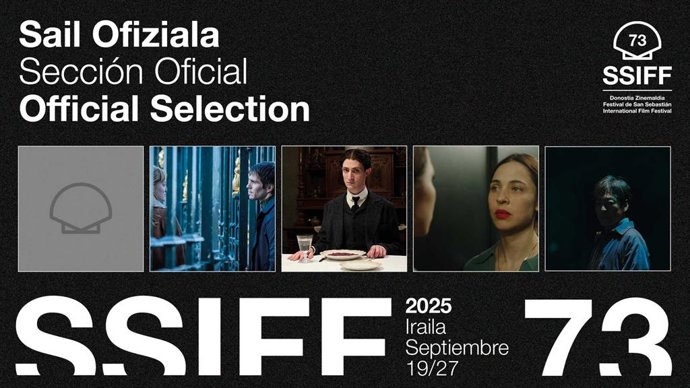 Donostia Zinemaldiak Sail Ofizialean lehiatuko diren film berriak iragarri ditu