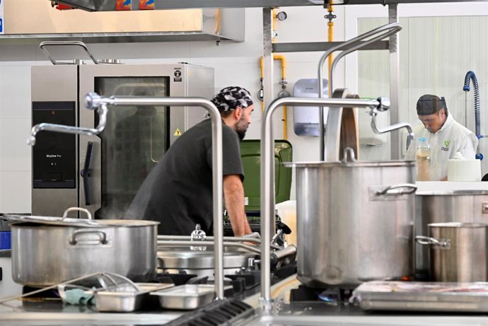 Nueva cocina de los Centros Sociales.