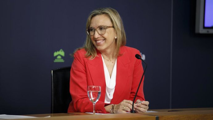 La consejera de Economía, Belinda León