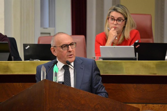 Archivo - El diputado general de Álava, Ramiro González