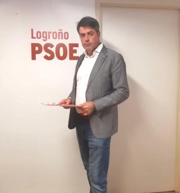 El portavoz del Grupo Municipal del PSOE en Logroño, Luis Alonso
