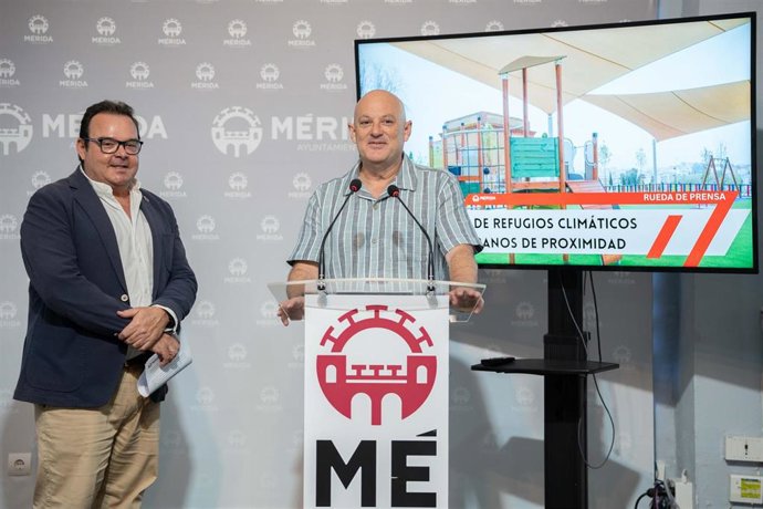 Presentación de los refugios climáticos de Mérida