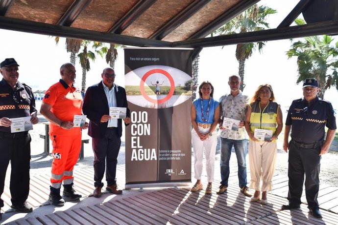 Presentación de 'Ojo con el auga', en la que la delegada de la Junta de Andalucía en Málaga, Patricia Navarro, ha estado presente.