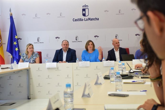 Reunión del Observatorio Regional del Impacto de los Aranceles en Castilla-La Mancha.
