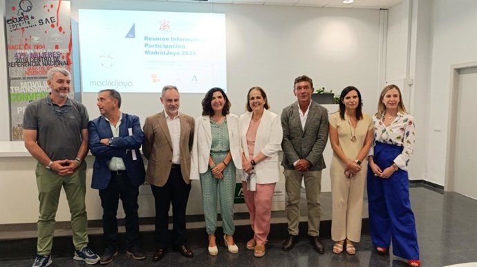 Asistentes a la reunión para preparar 'Madrid Joya 2025'.