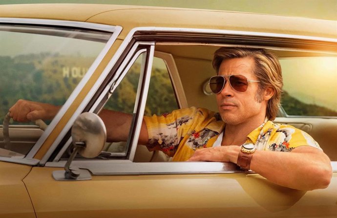 Archivo - Quentin Tarantino indagará en el pasado de Cliff Booth (Brad Pitt) en la novela de Érase una vez en Hollywood