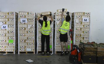 La sexta campaña 'Ningún hogar sin alimentos' recauda más de 46.000 euros en Aragón