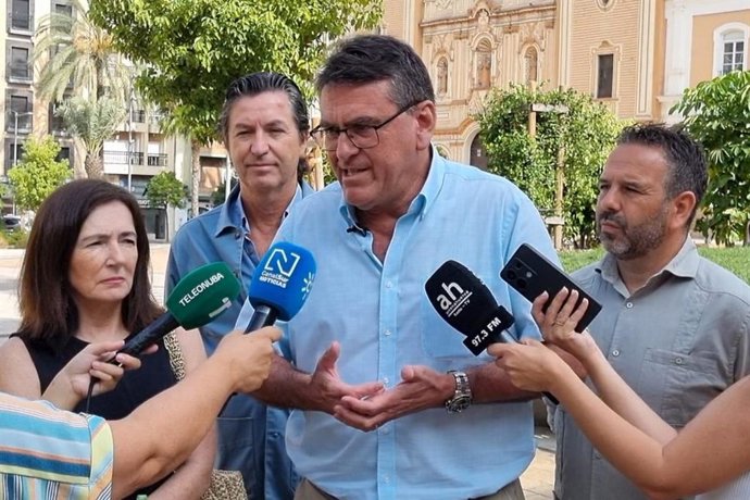 El parlamentario de Vox Andalucía por Huelva, Rafael Segovia.
