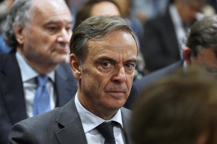 Archivo - L'expresident de l'Audiència Nacional (AN) José Ramón Navarro