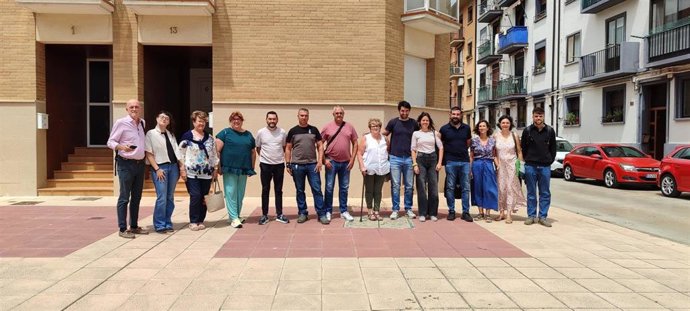 El director general de Administración Local y Despoblación, Jesús María Rodríguez, junto con el resto de participantes en la sesión