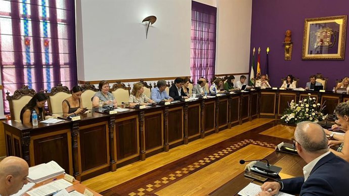 Bancada popular en el pleno de este martes