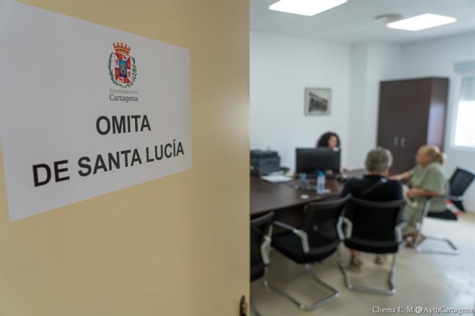 El barrio de Santa Lucía estrena una OMITA para hacer trámites y gestiones del Ayuntamiento de Cartagena