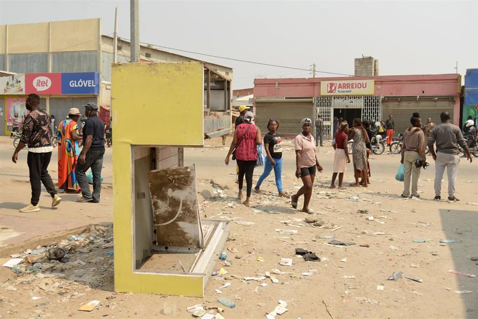 Protestas del taxi en Angola