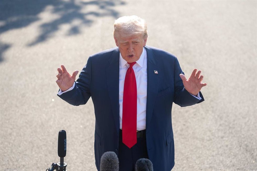 El presidente de EEUU, Donald Trump