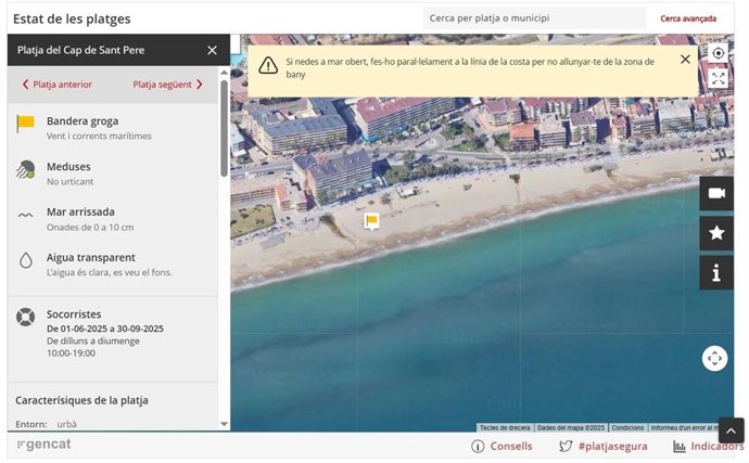 Zona on s'ha produït l'incident