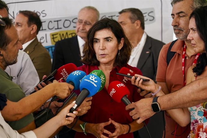 Archivo - La consejera de Empleo, Empresas y Trabajadores Autónomos de la Junta de Andalucía, Rocío Blanco