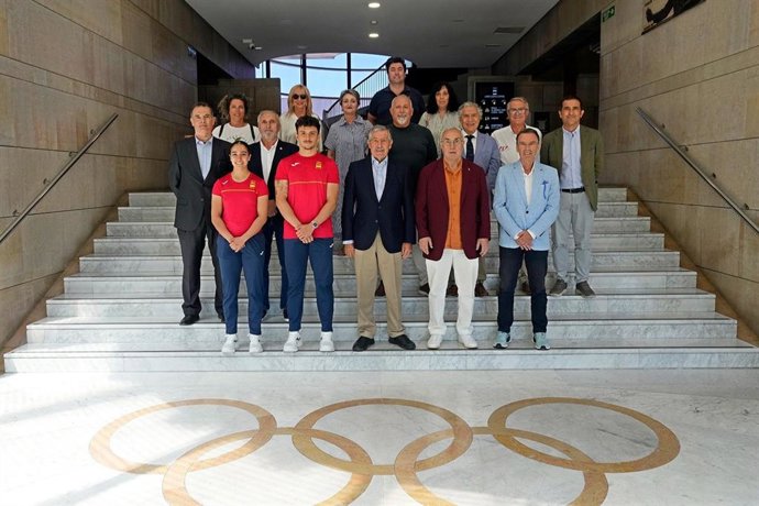 Alejandro Blanco despide a la delegación que participará en los Juegos Mundiales de Chengdu.