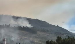 Incendio en Las Hurdes