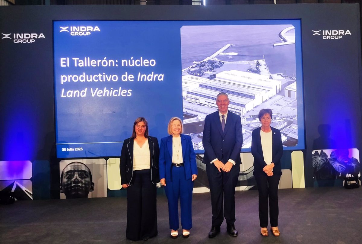 Indra convertirá El Tallerón en  centro neurálgico de fabricación de vehículos y carros de combate 