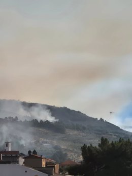 Incendio en Las Hurdes