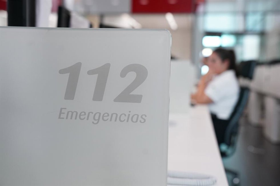 Sala coordinadora del 112.