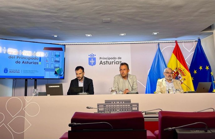 Presentación del anteproyecto de Ley de Vivienda del Principado en la sede de Presidencia.