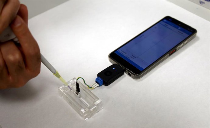 Imagen del nuevo test de diagnóstico.