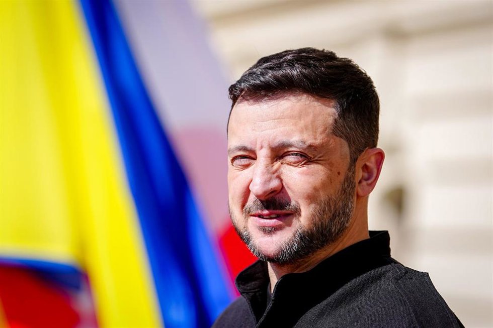 Archivo - Imagen de archivo del presidente ucraniano, Volodimir Zelenski.