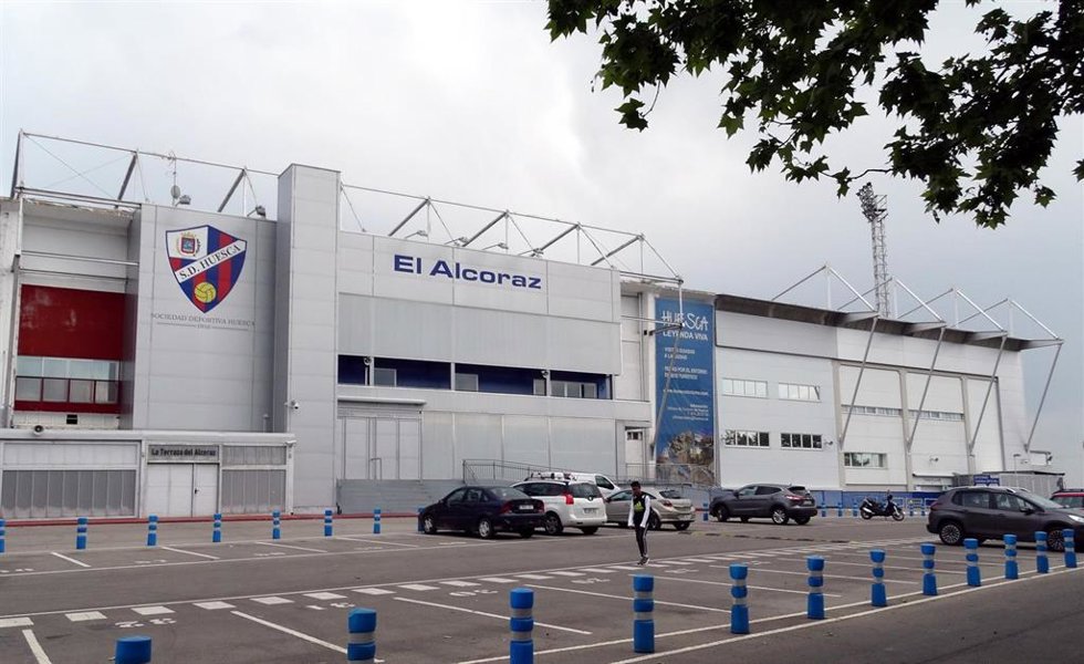 Archivo - Estadio de fútbol El Alcoraz.