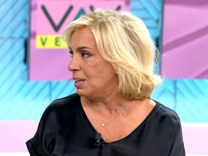 CARMEN BORREGO EN EL PLATÓ DE 'VAMOS A VER'